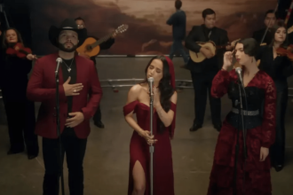 Becky G with Leonardo Aguilar & Ángela Aguilar